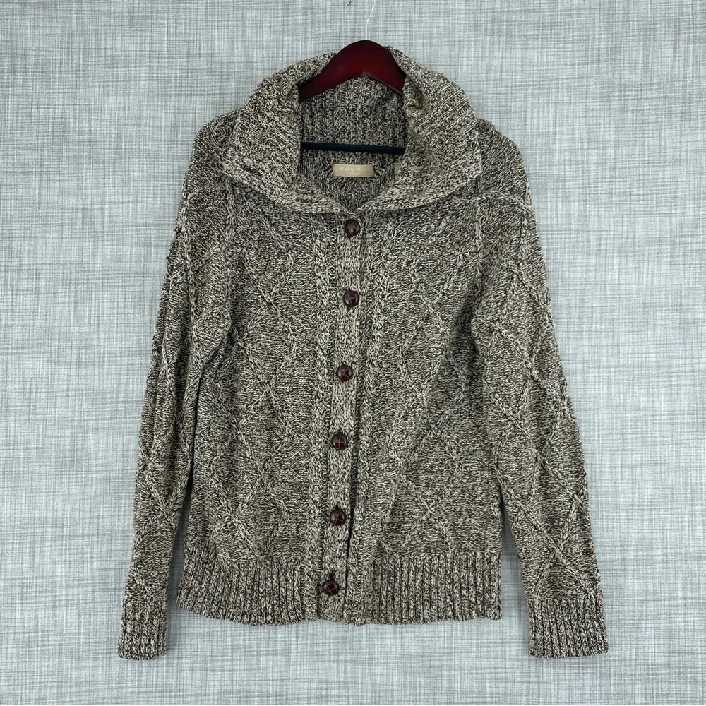 Kate HIll Casual Womens Size M long sleeve cardigan sweater 2423
